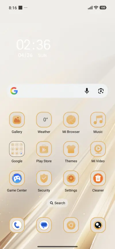 Gold Silk Glow - Screenshot 2