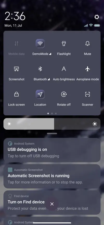 Dazzle night space - Screenshot 5