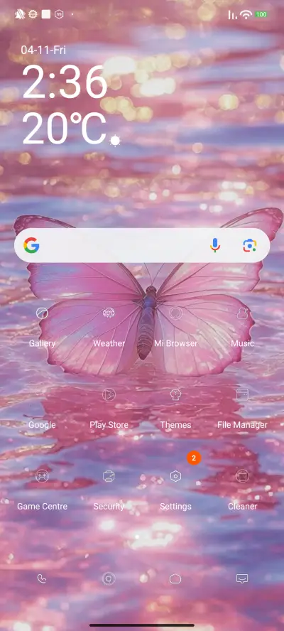 Pink Butterfly - Screenshot 2