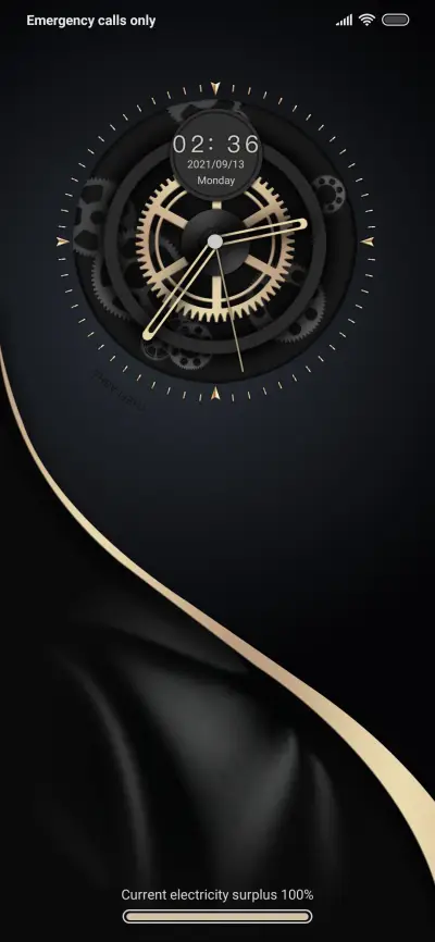 Black gold dial - Screenshot 1