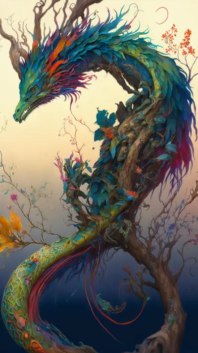 Creative abstract illustration