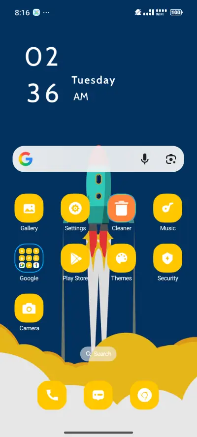 Colorful Rocket - Screenshot 2