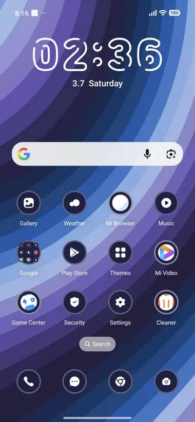 Abstract Lines - Screenshot 2