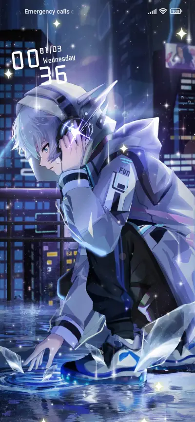 Cyber Rainy Night - Screenshot 1