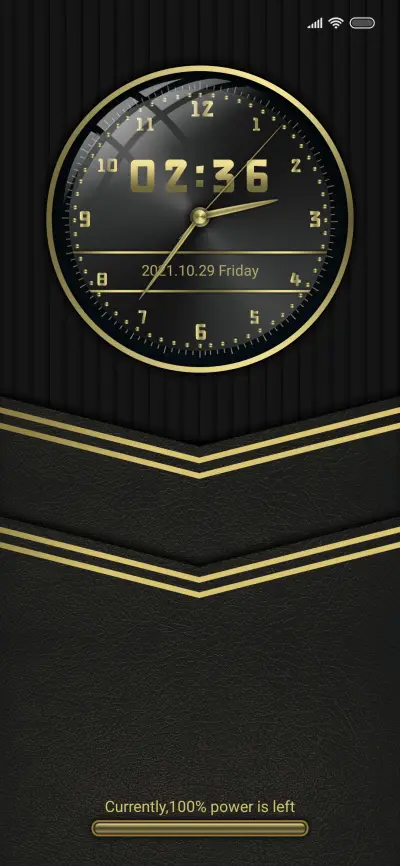 Leather business THEME for Xiaomi MIUI HyperOS