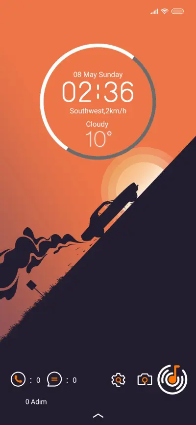 Orange dark v12 - Screenshot 1