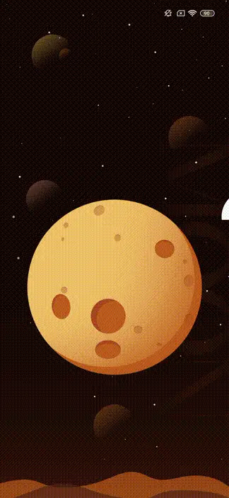 Cloud in the moon - Screenshot 1