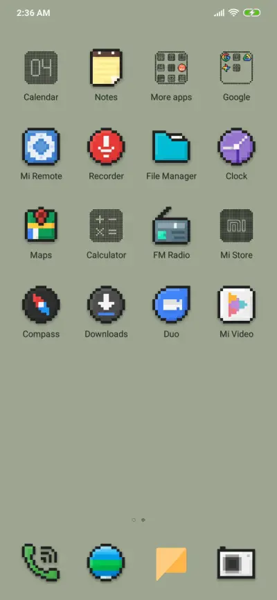Retro LCD Theme - Screenshot 3