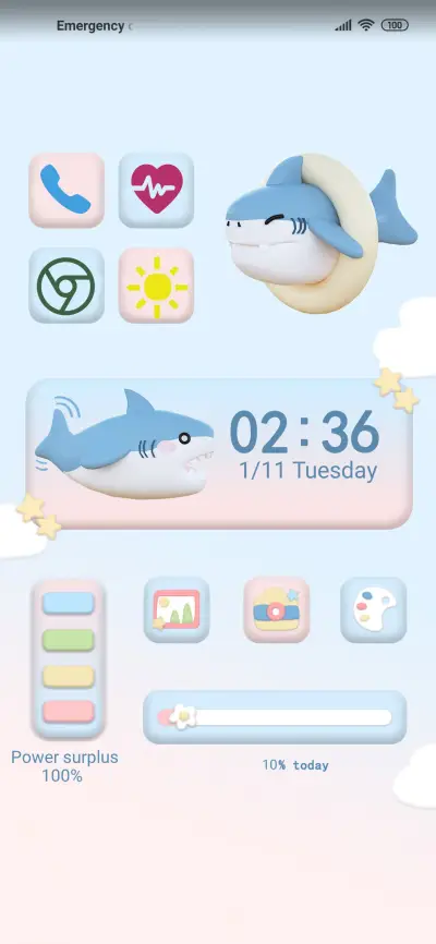 Clay lovely shark - Screenshot 1