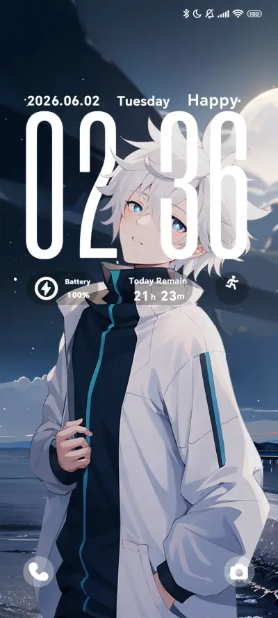 Indigo Sea Roamer THEME for Xiaomi MIUI HyperOS