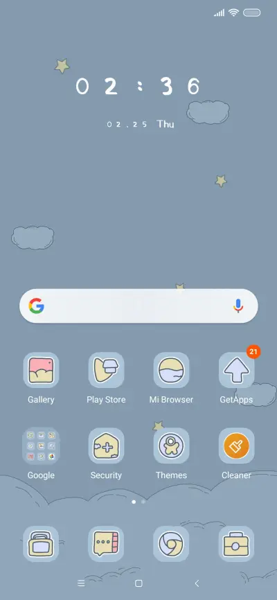 Space Widget - Screenshot 2