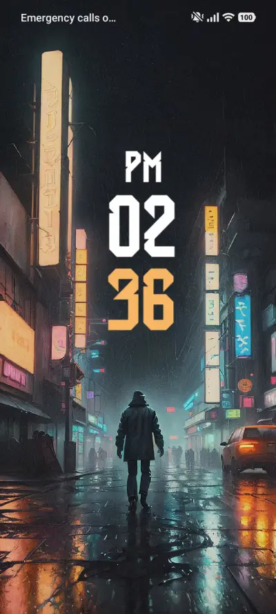 Man Alone THEME for Xiaomi MIUI HyperOS