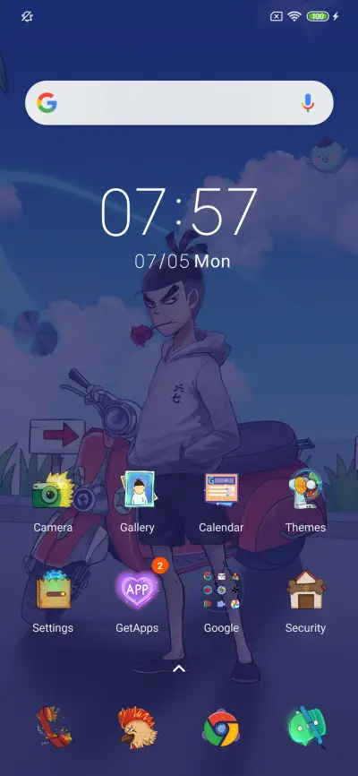 Wu67 lock screen - Screenshot 2