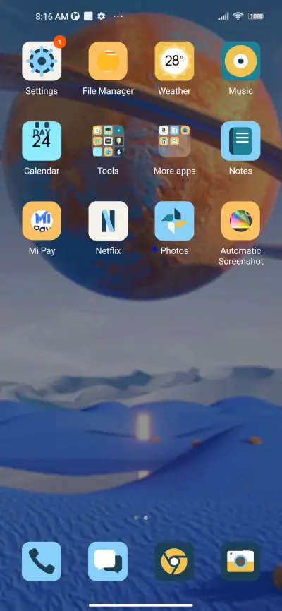 Orbiting planet - Screenshot 3