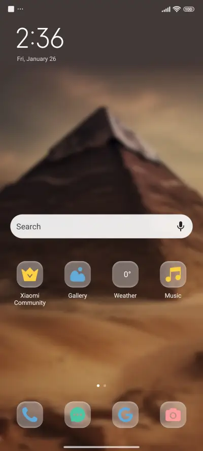 Desert frosted - Screenshot 3