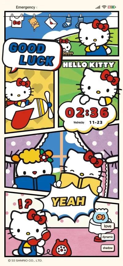 Kitty Retro Comic