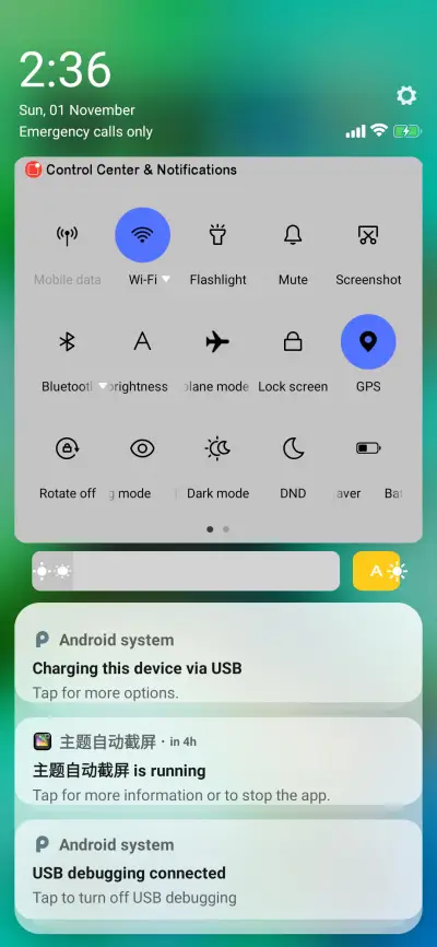 iOS Black v11 - Screenshot 5