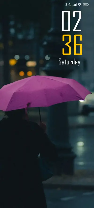 Pink Umbrella