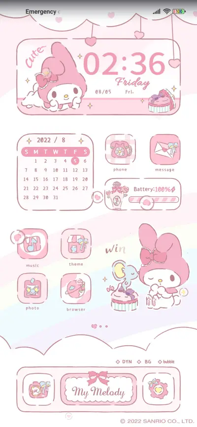Melody cute double