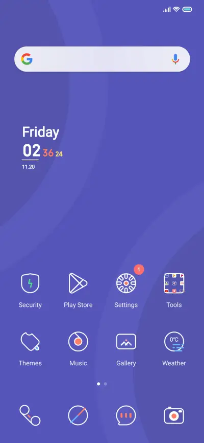 Glamor v11 - Screenshot 2