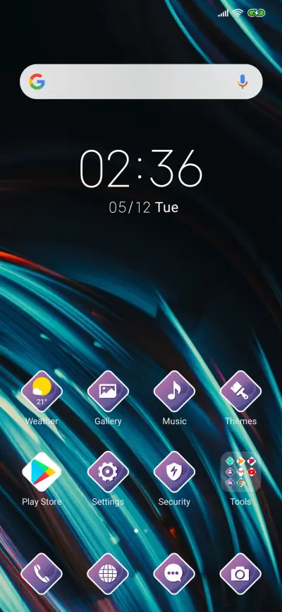 Blue And Red Abstract_3MDS - Screenshot 2