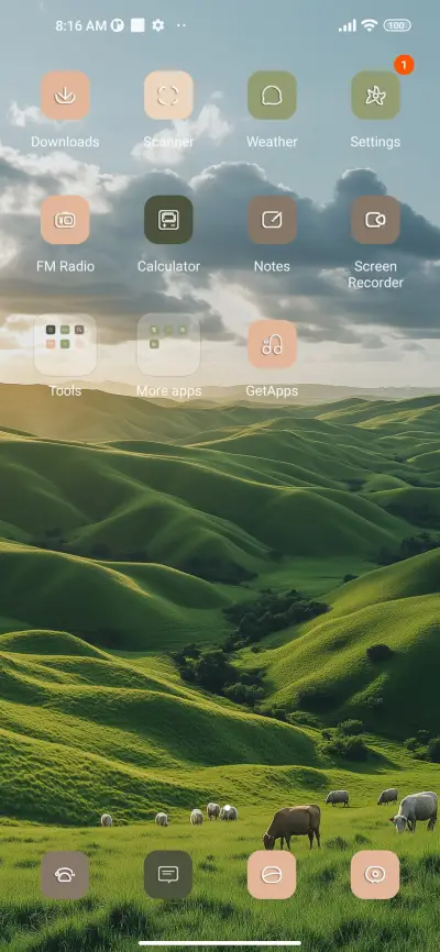 Green Theme - Screenshot 3