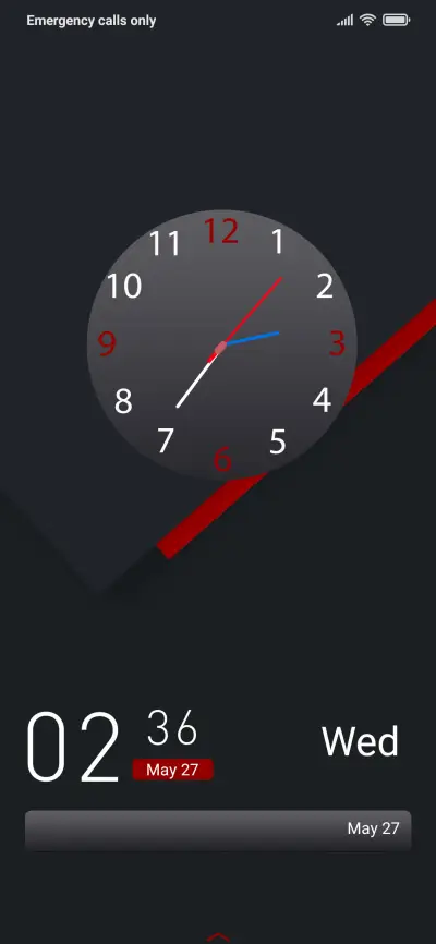 Red transport THEME for Xiaomi MIUI HyperOS