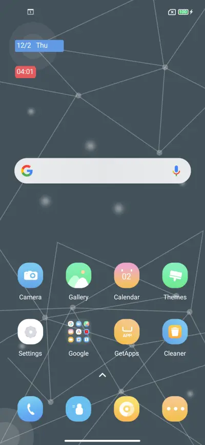 Rotating clock - Screenshot 2