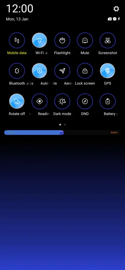 Dark Blue Powerful - Screenshot 5