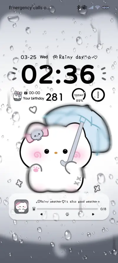 Umbrella cat