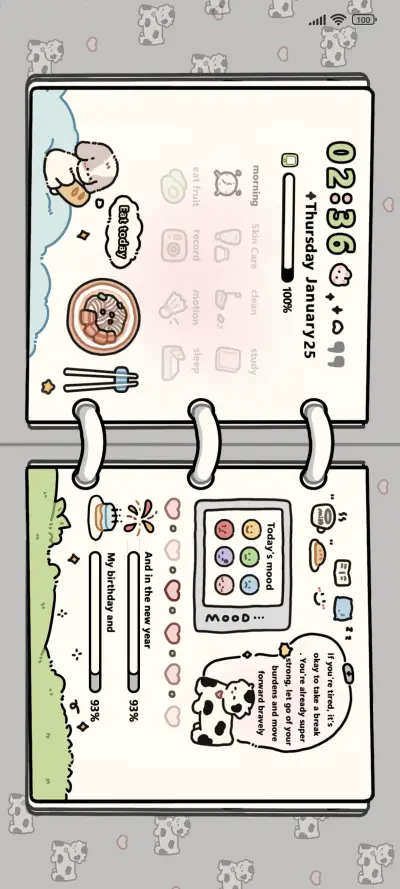 Cute Diary THEME for Xiaomi MIUI HyperOS