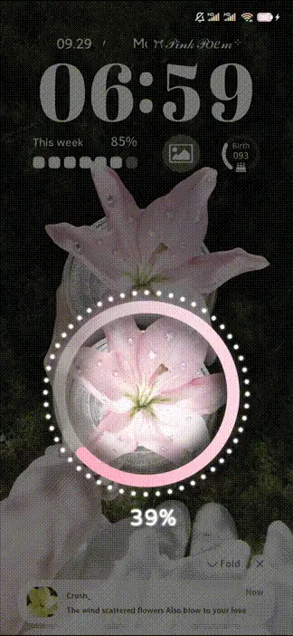 Flower and Girl - Screenshot 1