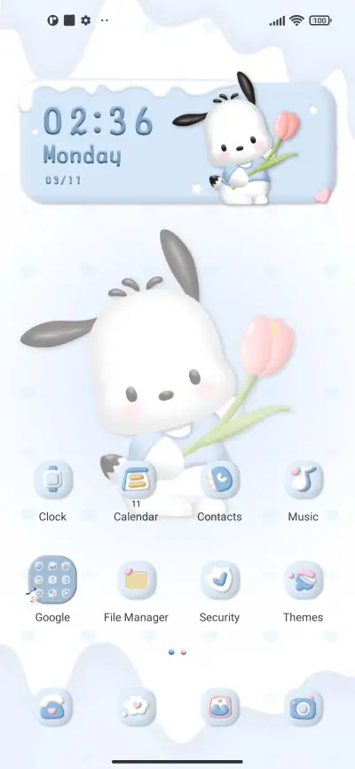 Pochacco 3D blue - Screenshot 2