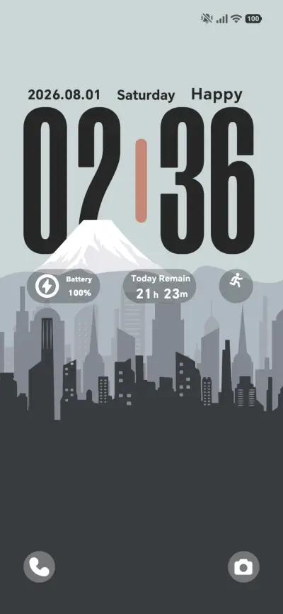 Silent Mountains THEME for Xiaomi MIUI HyperOS