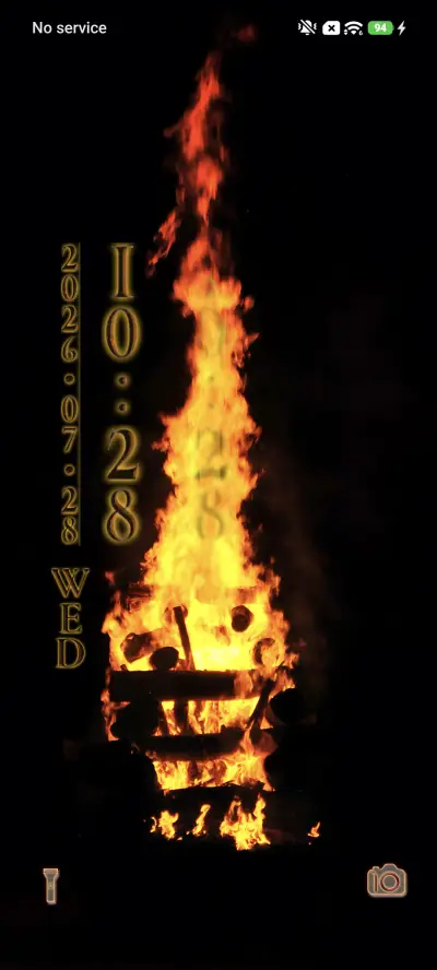 Camp Fire THEME for Xiaomi MIUI HyperOS