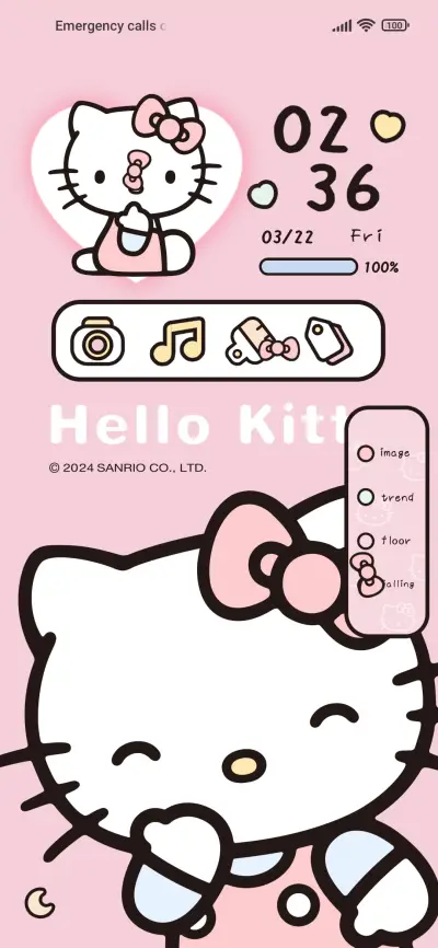 Hello Kitty pink