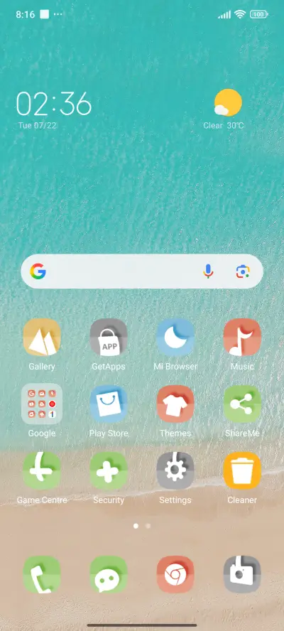 Blue Beach - Screenshot 2