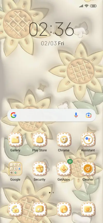 Spring sunflower - Screenshot 2