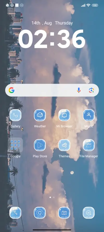 Large Clock - Screenshot 2