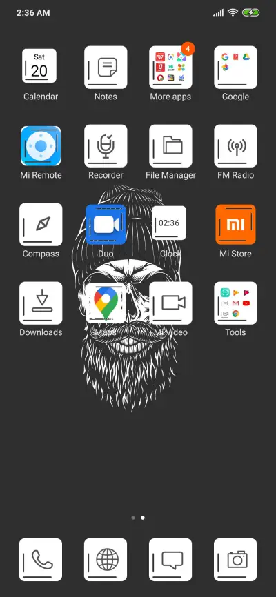 Biker Skull - Dark_3MDS - Screenshot 3