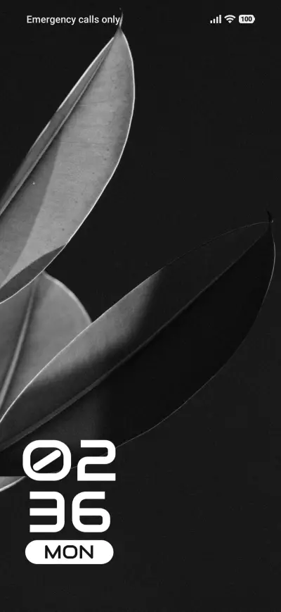 Dark Leaves THEME for Xiaomi MIUI HyperOS