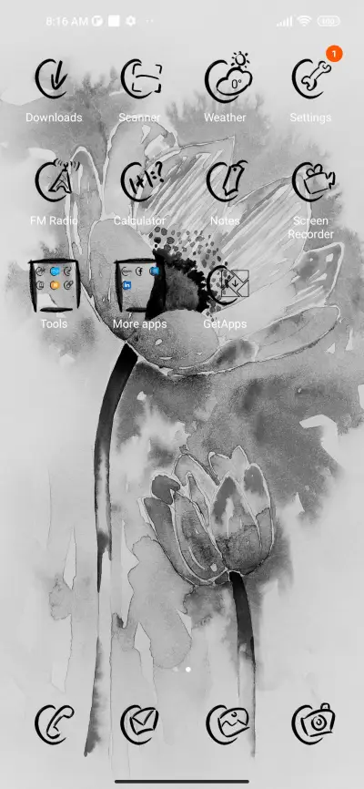 lotus in ink - Screenshot 3