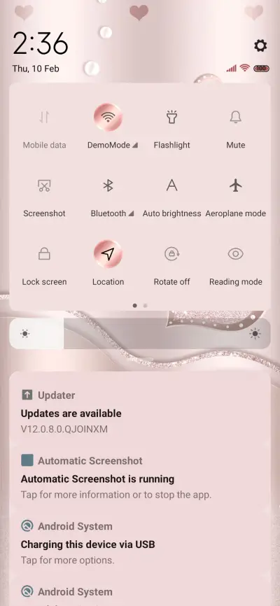Pink hearts - Screenshot 5