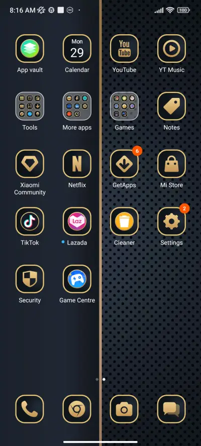 Gold Splits Navy - Screenshot 3