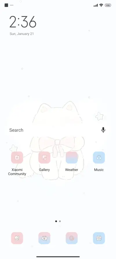 Floating kitten - Screenshot 2