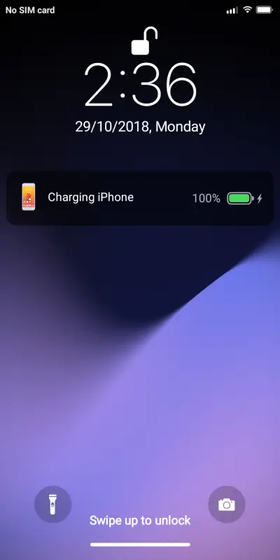 iOS Dark Style v10 - Screenshot 1