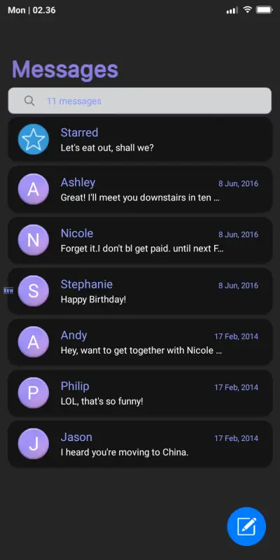 iOS Dark Style v10 - Screenshot 7
