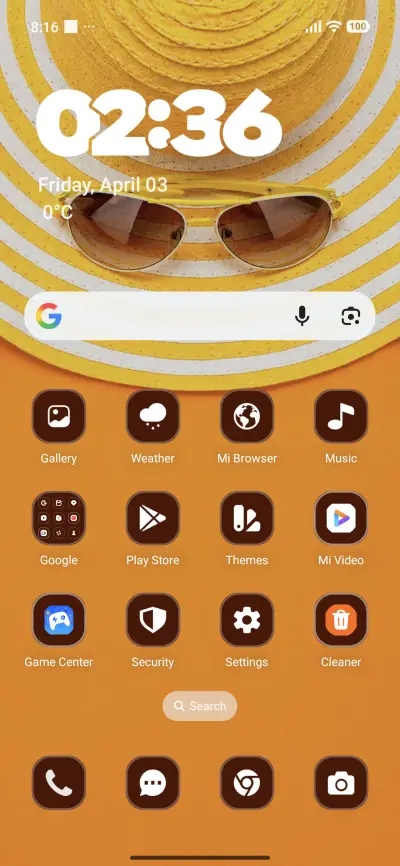 Sunny Minimal - Screenshot 2