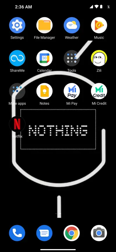 Nothing OS - Screenshot 3