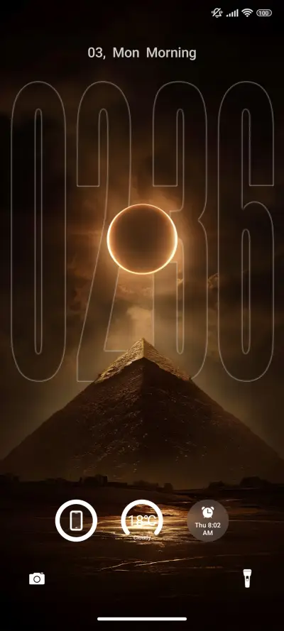 Pyramids THEME for Xiaomi MIUI HyperOS